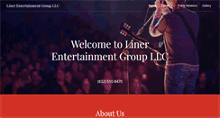 Desktop Screenshot of linerentertainmentgroup.com