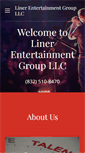 Mobile Screenshot of linerentertainmentgroup.com